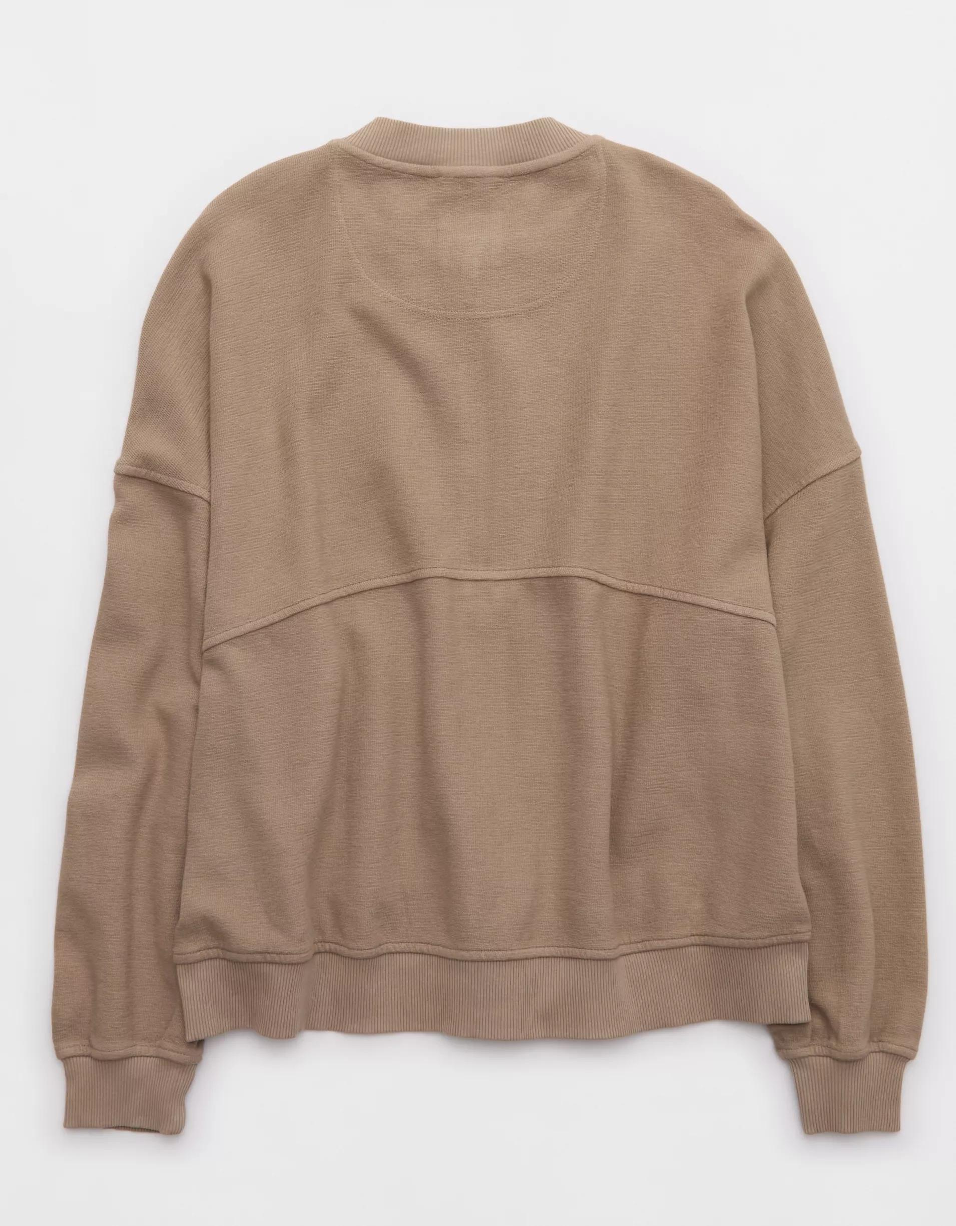 Aerie Full Zip Sweatshirt Women's Product Image