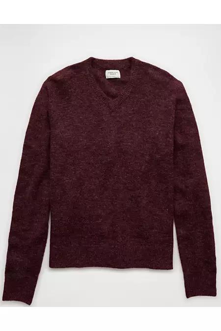 AE Brushed V-Neck Sweater Mens Product Image