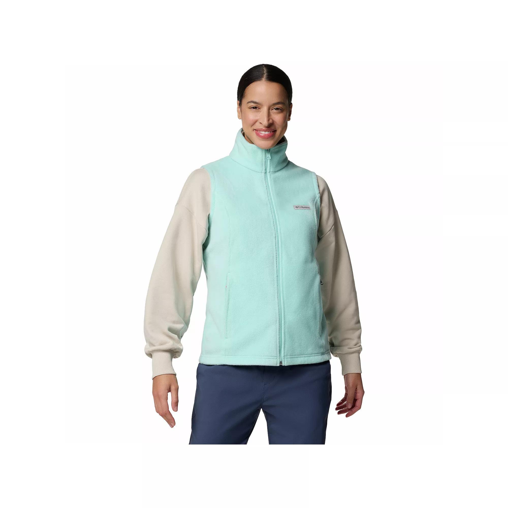 Women's Columbia Benton Springs Vest, Size: Medium, Spray Product Image