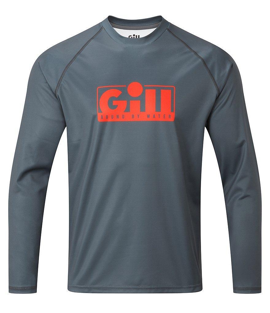 Gill Pewter Xpel Tec Long-Sleeve T-Shirt Product Image