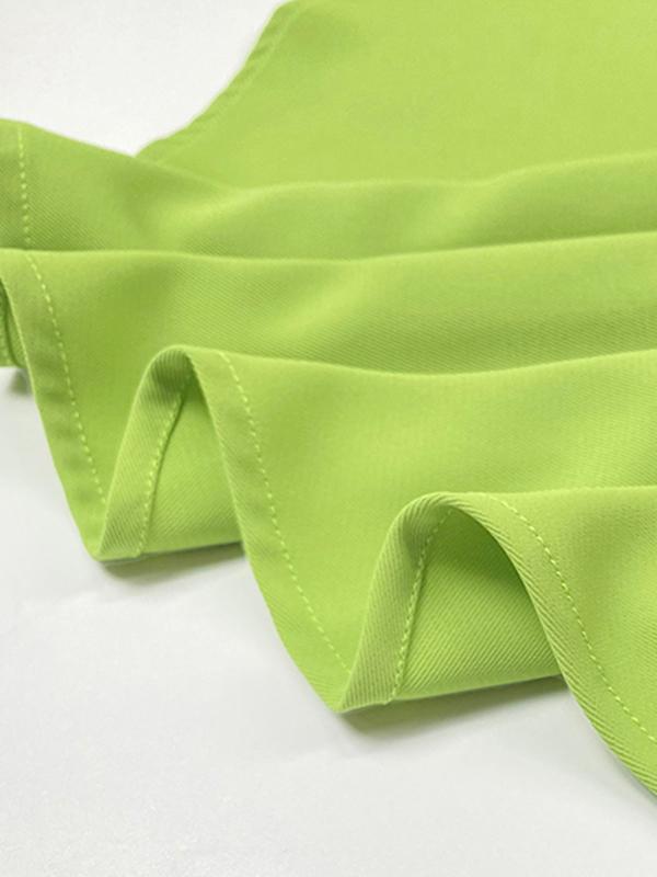 Batwing Sleeves Loose Hollow Solid Color Split-Joint Cold Shoulder Jumpsuits Product Image