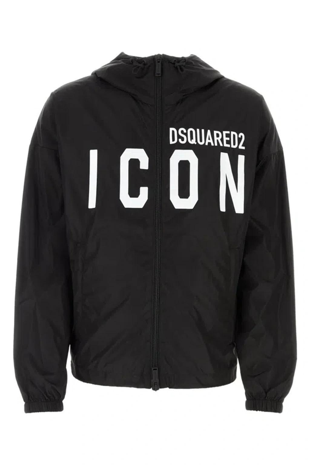 DSQUARED2 Giacca-xl Nd Dsquared Male In Black Product Image