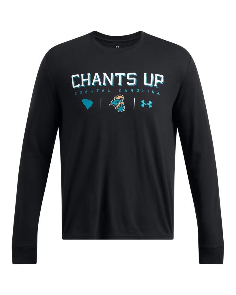 Men's UA Performance Cotton Collegiate Long Sleeve Product Image