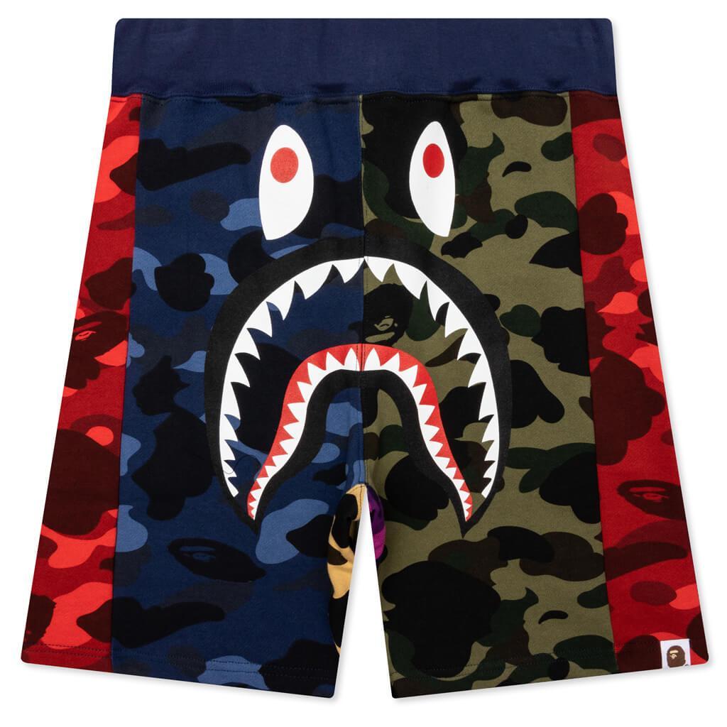 Mix Camo Crazy Sweat Shorts - Multi Male Product Image