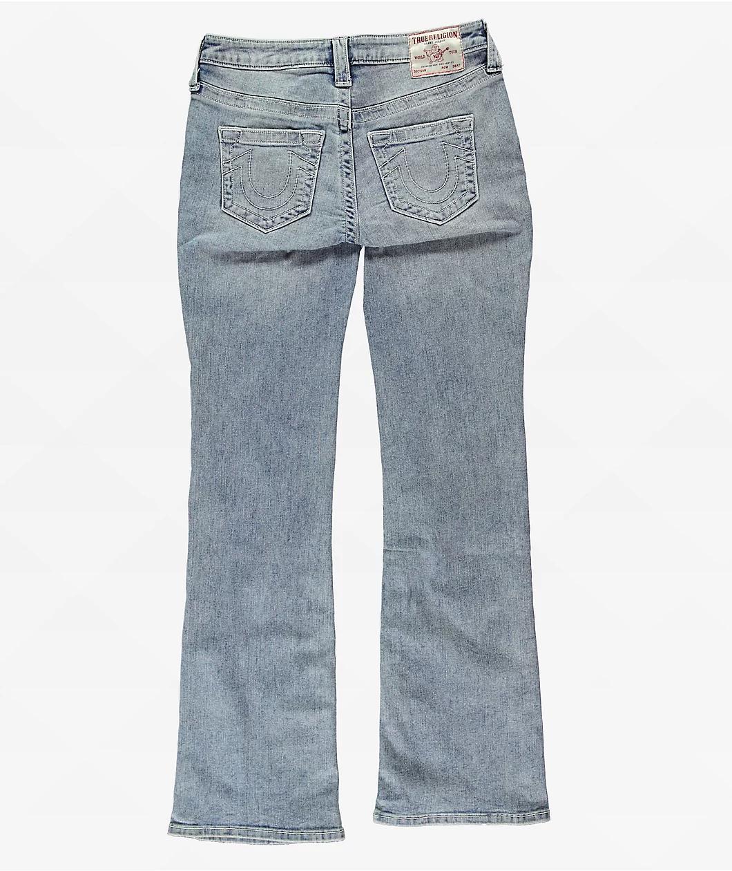 True Religion Becca Peak Spot Mid Rise Bootcut Jeans Product Image