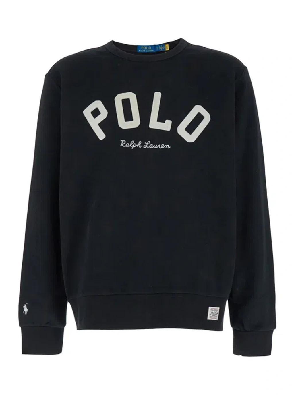 POLO RALPH LAUREN Girocollo Polo In Black Product Image