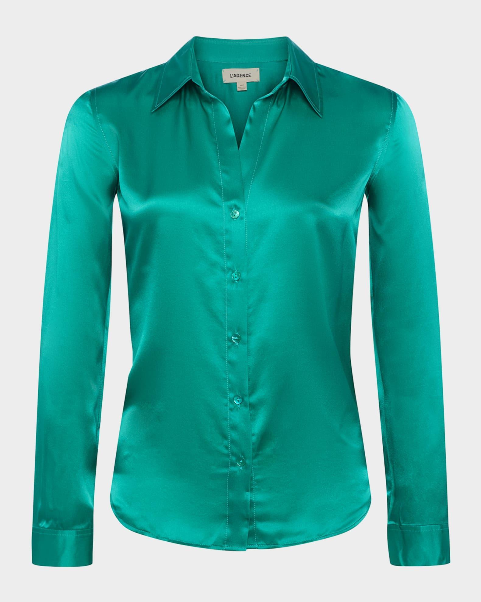 Tyler Long-Sleeve Blouse Product Image
