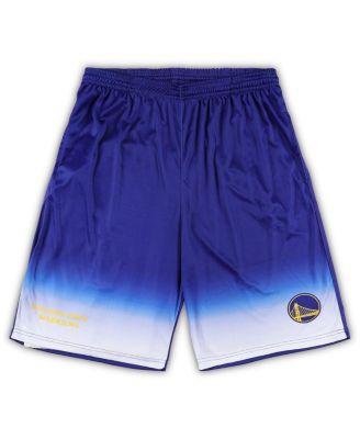 Men's Fanatics Branded Royal Golden State Warriors Big & Tall Fadeaway Shorts, Size: 2XB, Blue Product Image