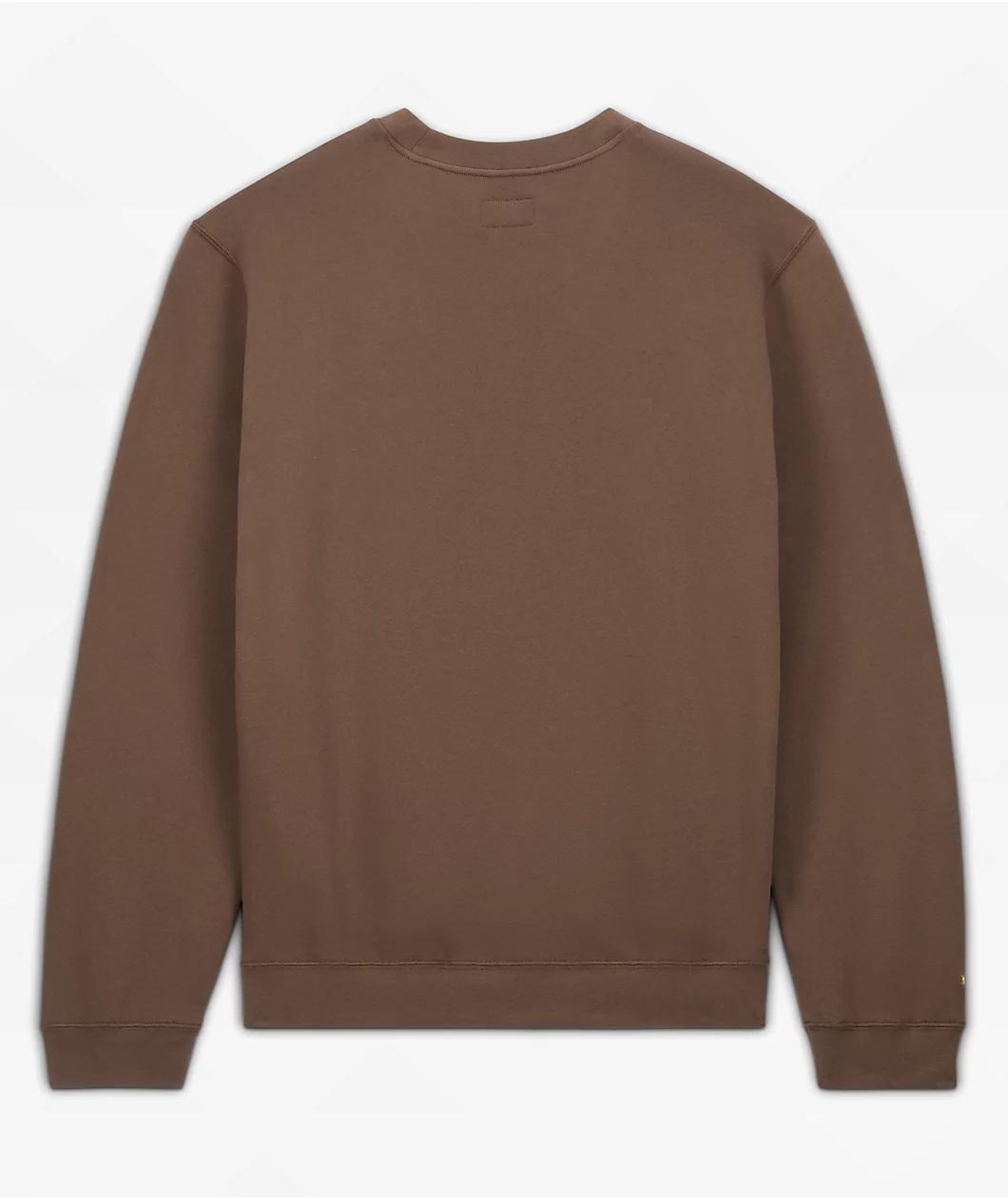 Converse x Wonka Brown Crewneck Sweatshirt Product Image