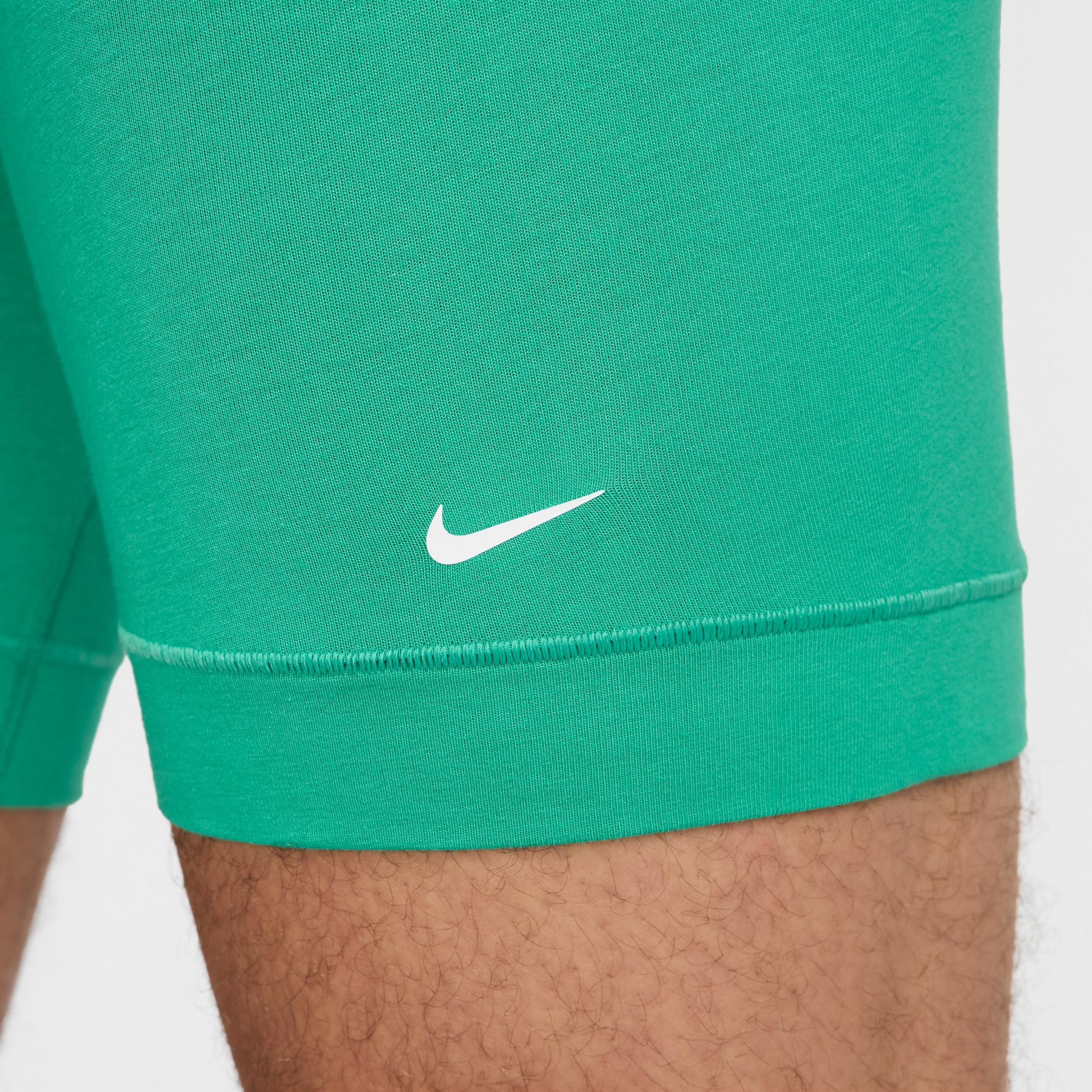 Nike Mens Dri-FIT Essential Cotton Stretch Long Boxer Briefs (3-Pack) | KE1168-325 Product Image