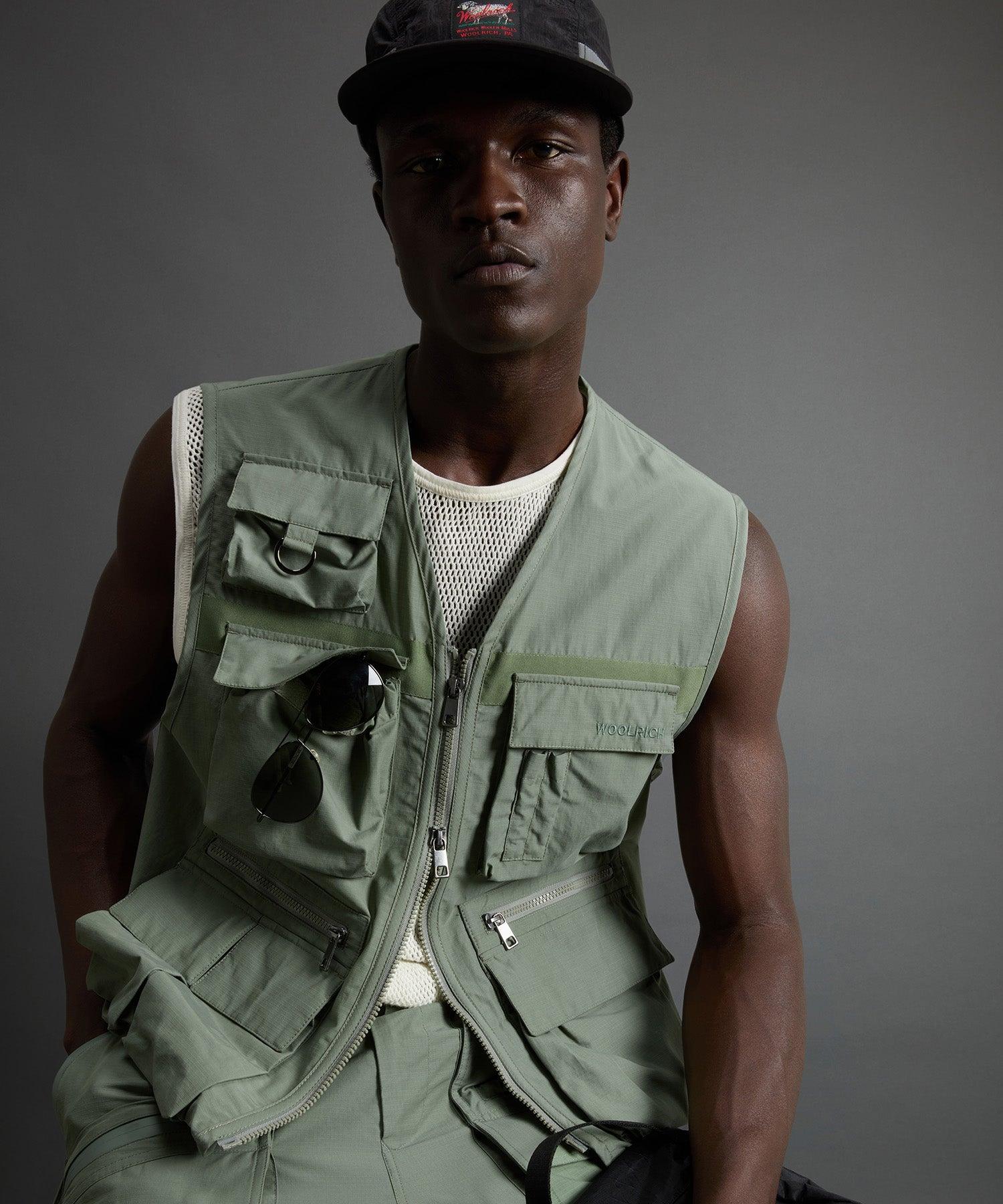 Todd Snyder x Woolrich Fishing Vest Product Image