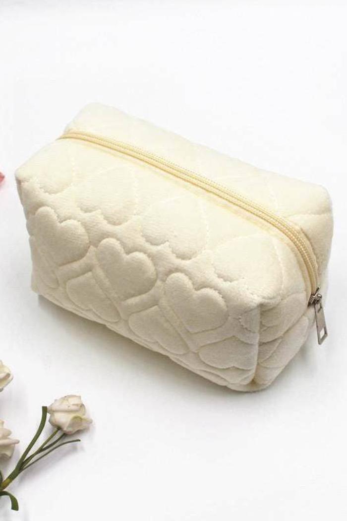 Quilted Hearts Cosmetic Bag Product Image