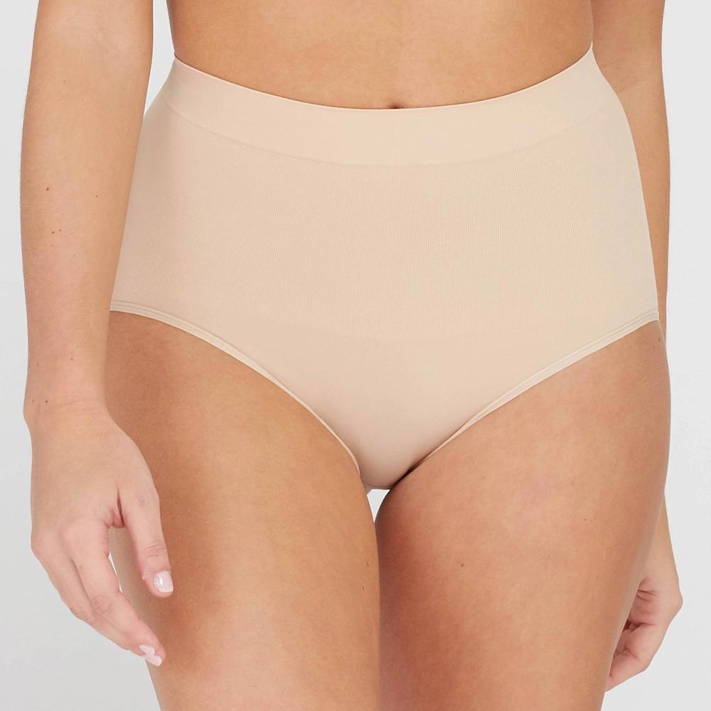 ASSETS by SPANX Womens All Around Smoother Briefs - Beige XL Product Image