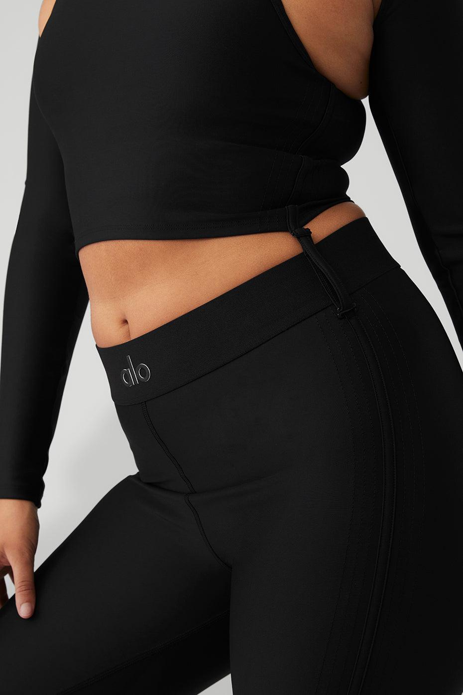 Airlift High-Waist Infinity Legging - Black Product Image