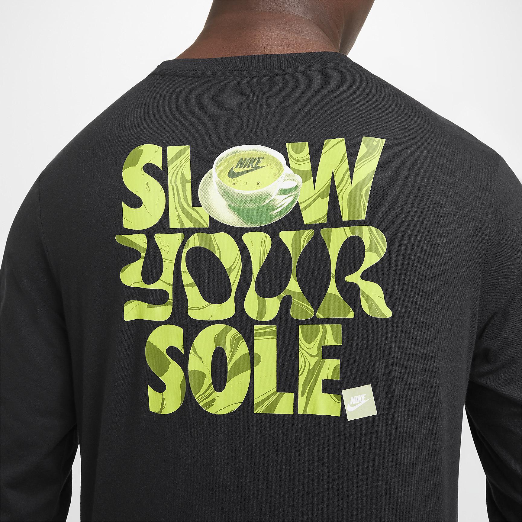 Nike Mens Nike Asbury Long Sleeve Crew Cuff - Mens Black Product Image