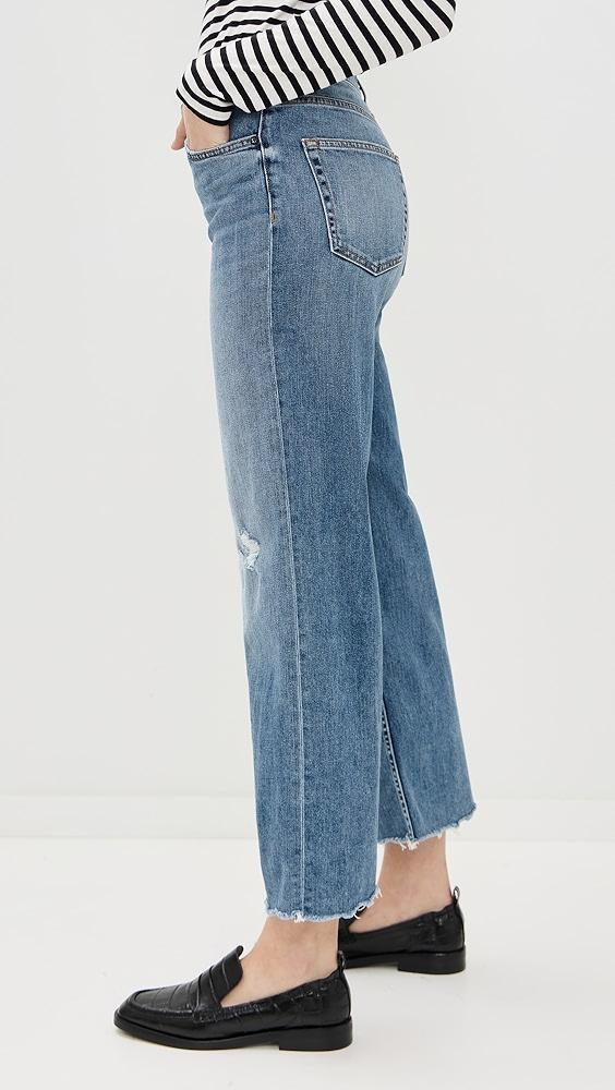 ASKK NY Crop Wide Leg Trestles Jeans | Shopbop Product Image