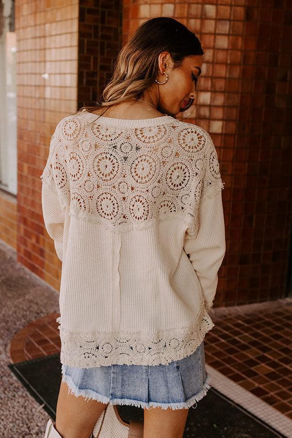 Boho Feeling Crochet Top Product Image