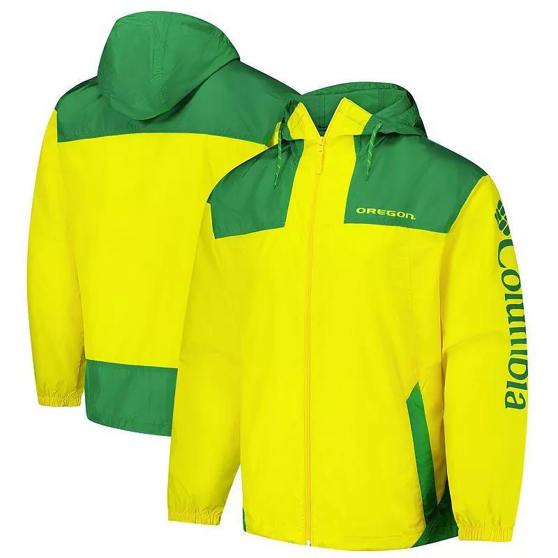 Columbia Men's Collegiate Flash Challenger II Windbreaker - Oregon- Product Image