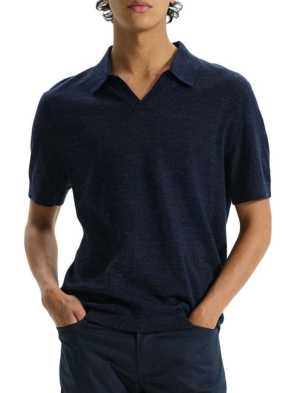 Mens Brenan Knit Polo Shirt Product Image