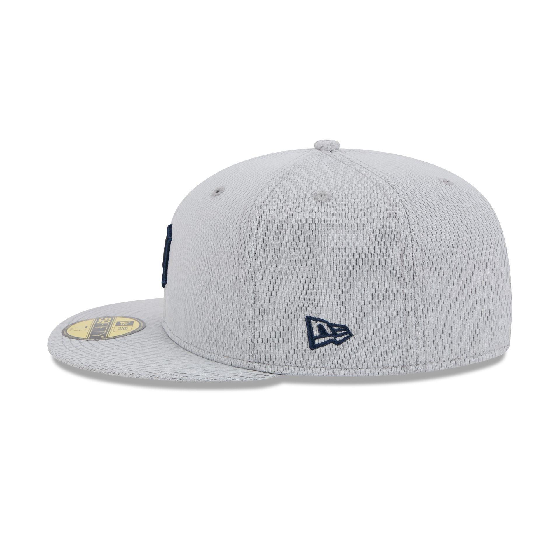 Detroit Tigers 2025 Clubhouse Gray 59FIFTY Fitted Hat Male Product Image