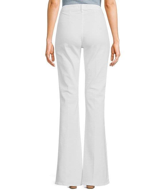 Guess Belle High-Rise Flared-Leg Pants Product Image
