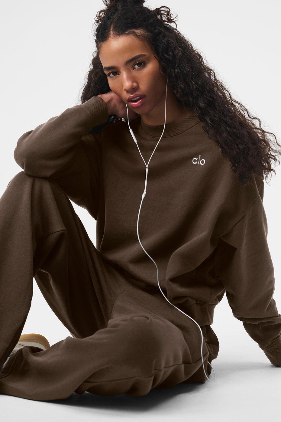 Accolade Crew Neck Pullover - Espresso Product Image