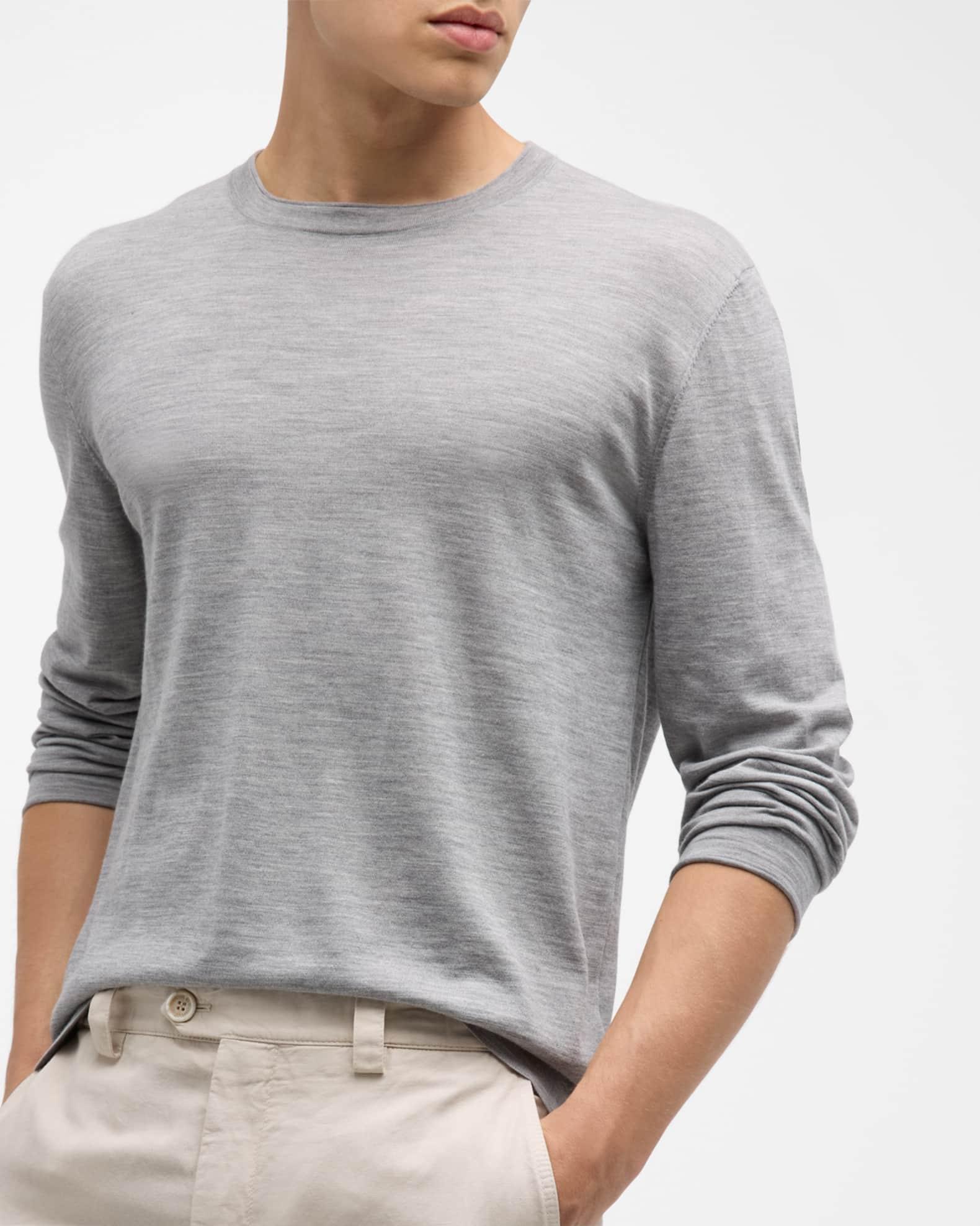 Men's Fine-Gauge Crewneck T-Shirt Product Image