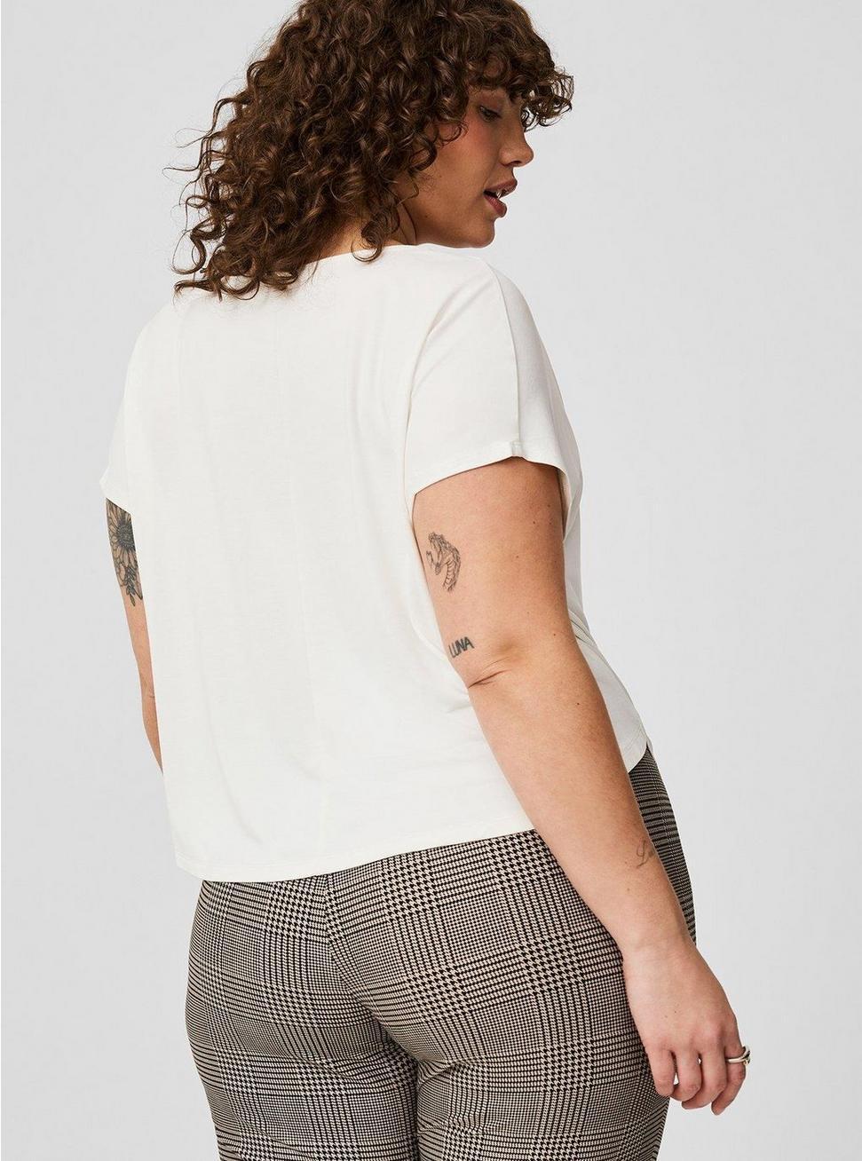 Twisted V-Neck Tee Product Image