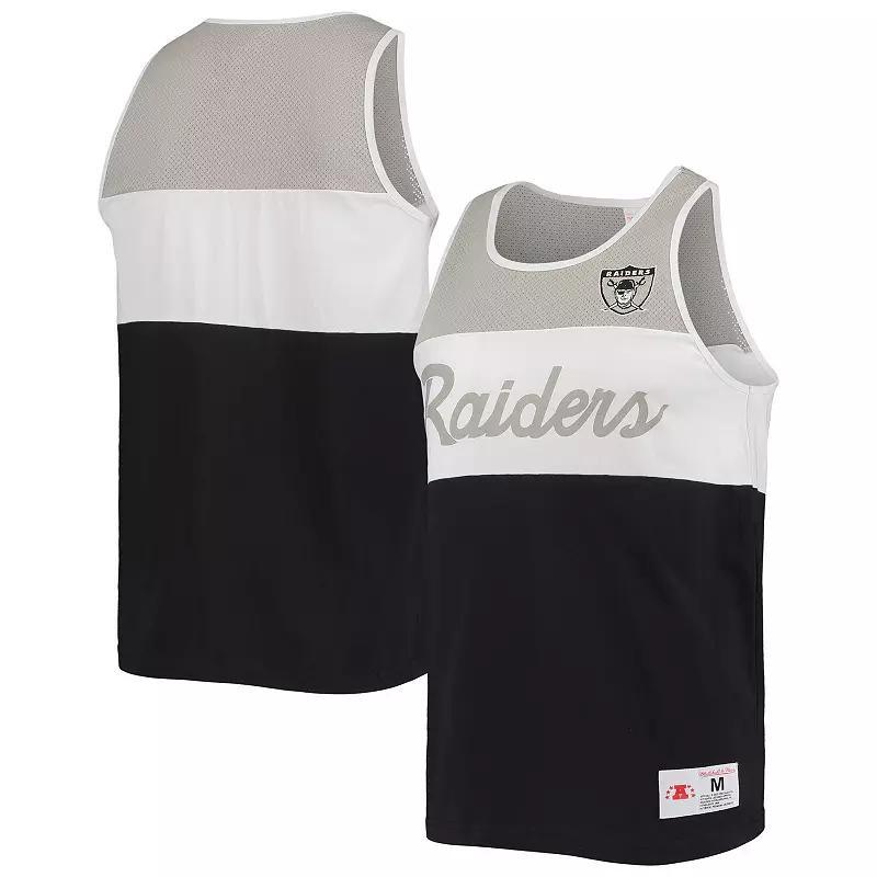 Mens Mitchell & Ness Black Las Vegas Raiders Team Tank Top Product Image