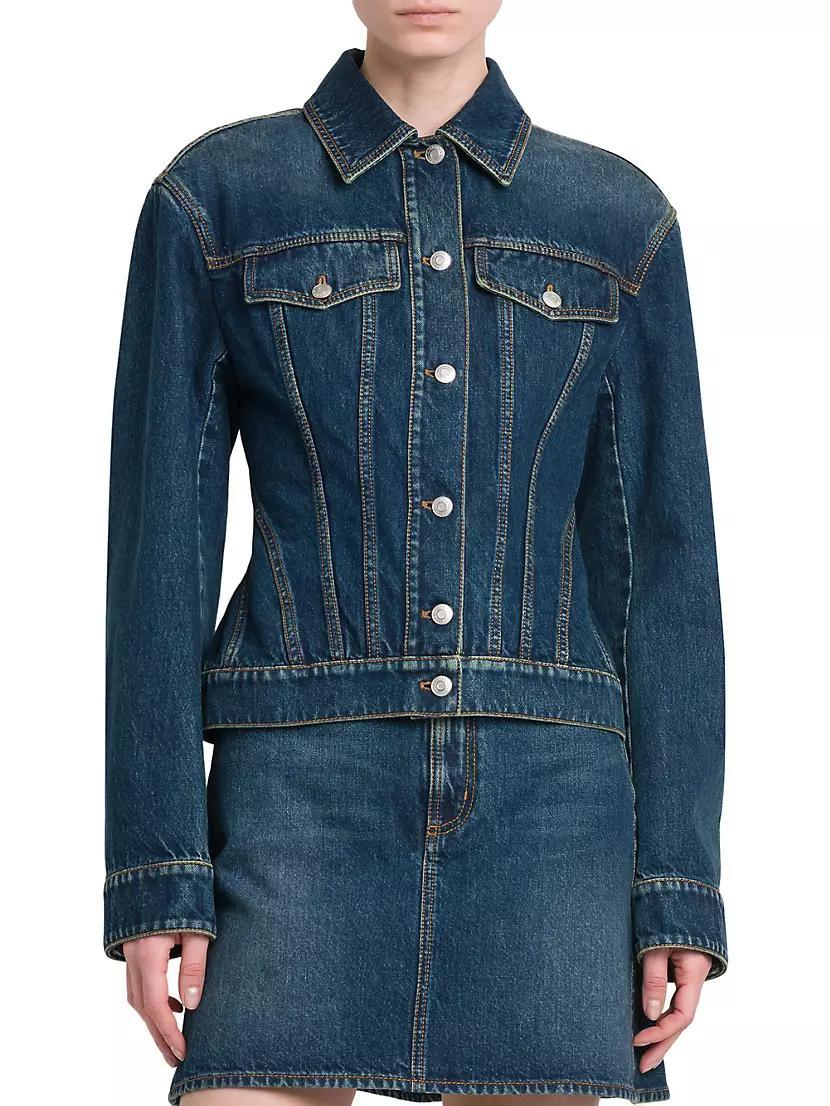 Tailored Denim Jacket Product Image