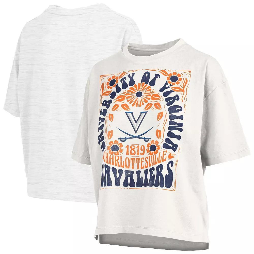 Women's Pressbox White Virginia Cavaliers Harmony Over Product Image