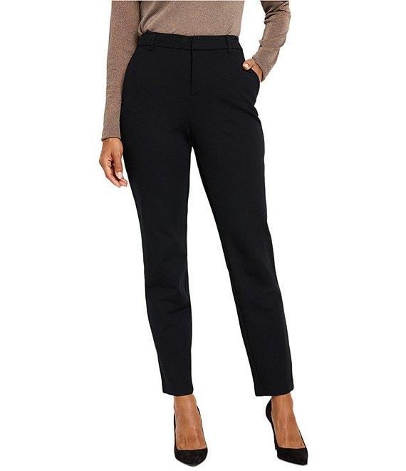 NIC + ZOE Ponte Knit Slim Leg Ankle Pants Product Image