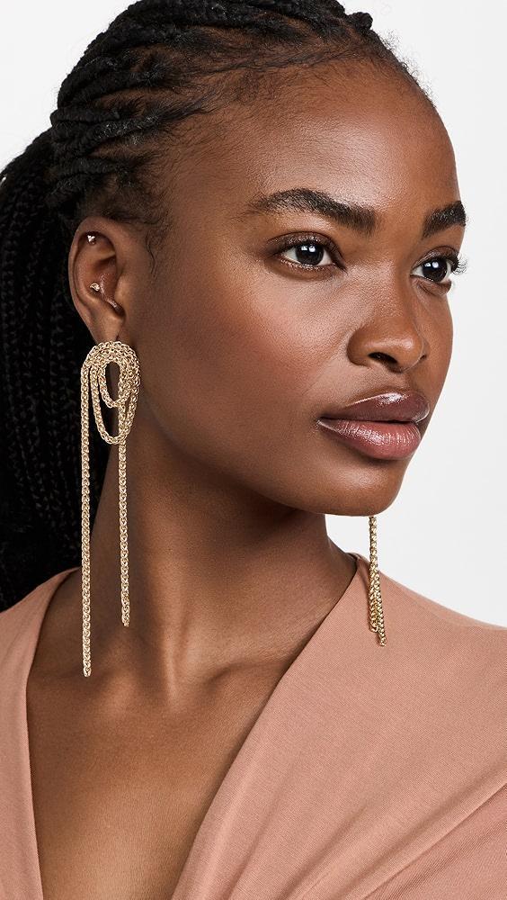 SHASHI Vroom Chain Earrings | Shopbop Product Image