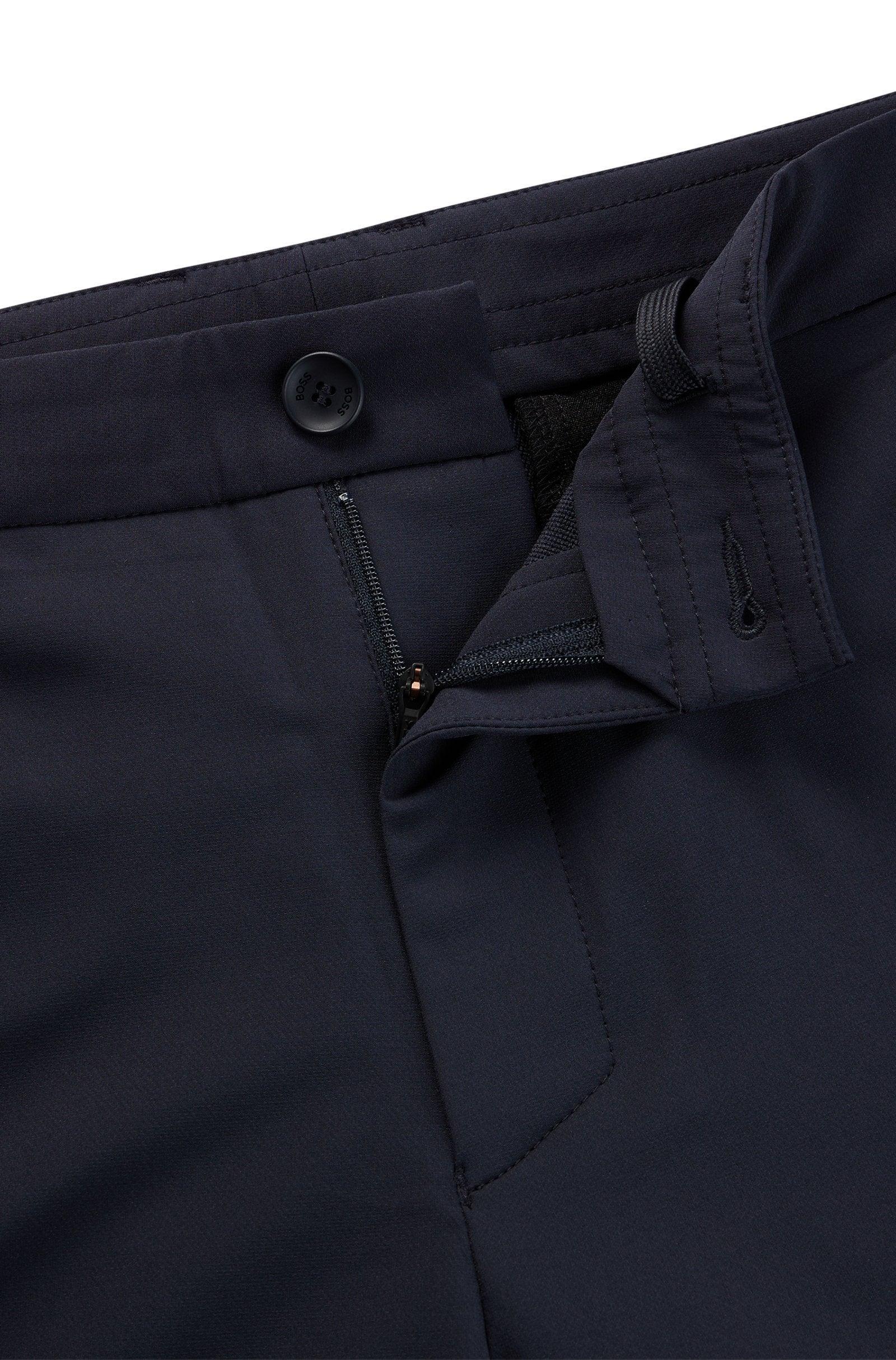 Boss Slim-fit Four-way Stretch Fabric Shorts Product Image