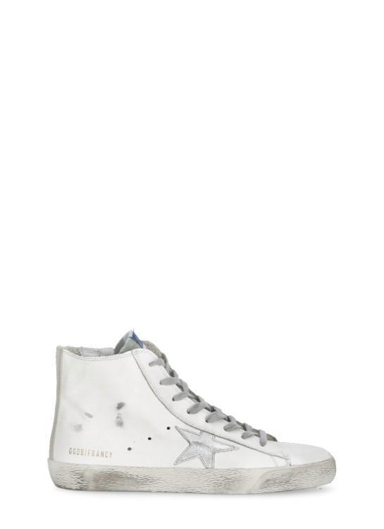 GOLDEN GOOSE Francy Leather Sneakers In White Product Image