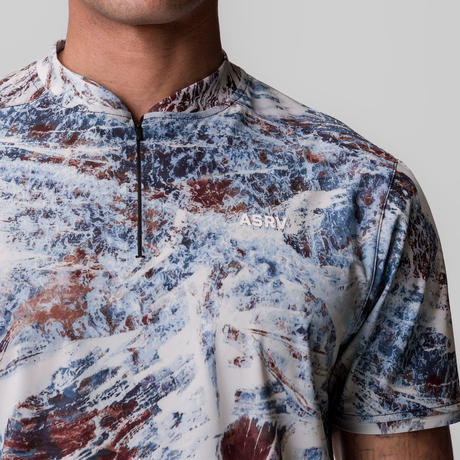 1087. Tetra-Lite® Ice Zip Tee - Realtree® Aspect Product Image