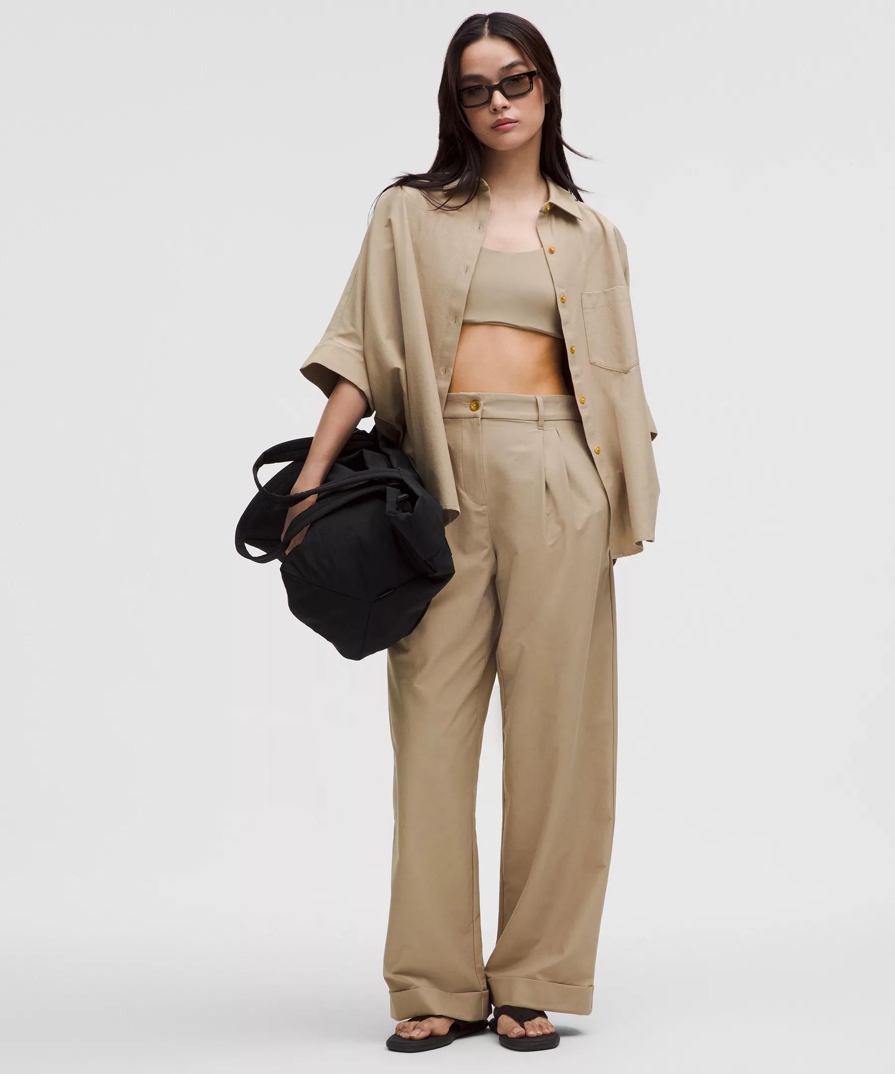 LuluLinen Relaxed Button-Up Product Image