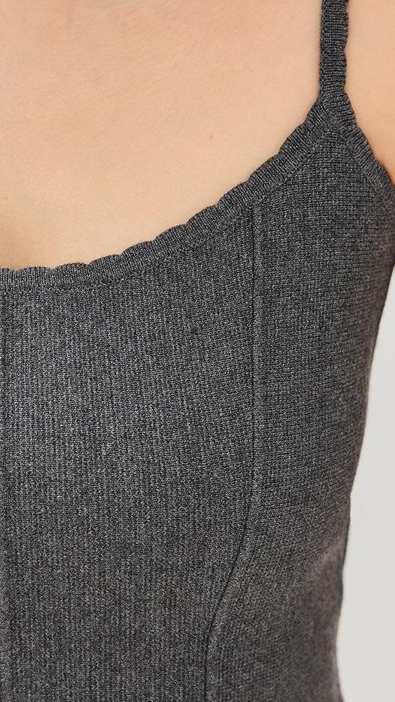 Fleur du Mal Knit Corset Top | Shopbop Product Image