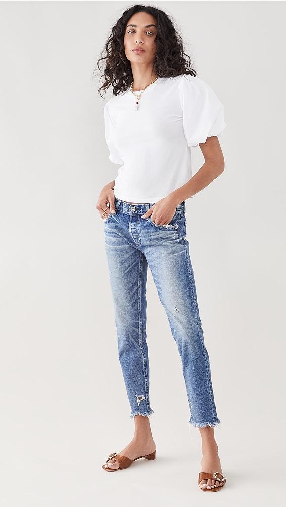 MOUSSY VINTAGE Keller Tapered Blue Jeans | Shopbop Product Image