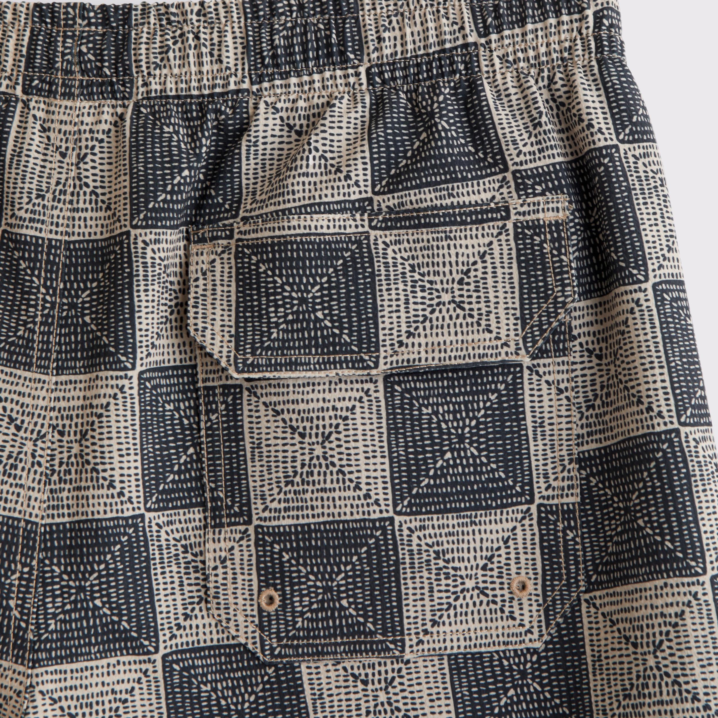 Pull-On Seersucker Swim Trunk Product Image