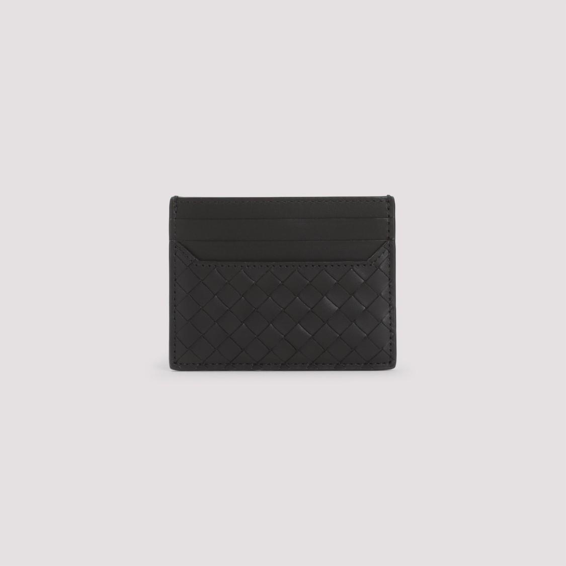 BOTTEGA VENETA Black Calf Leather Wallet Product Image