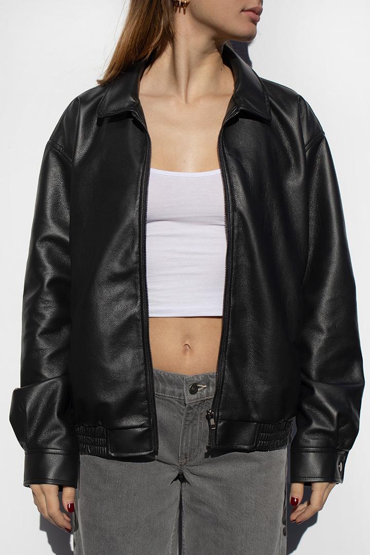 Faux leather jacket Product Image