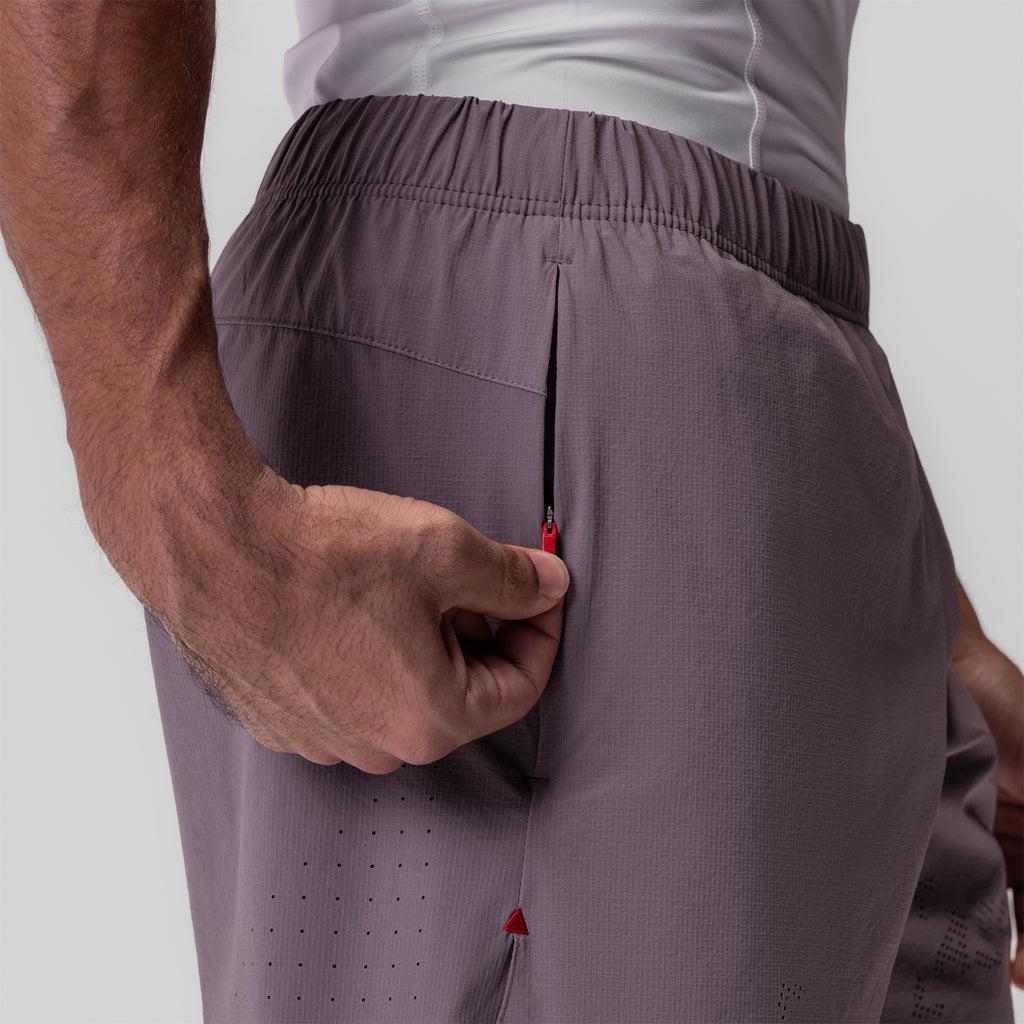 0737. Ripstop 6" Perforated Short - Moonscape Product Image
