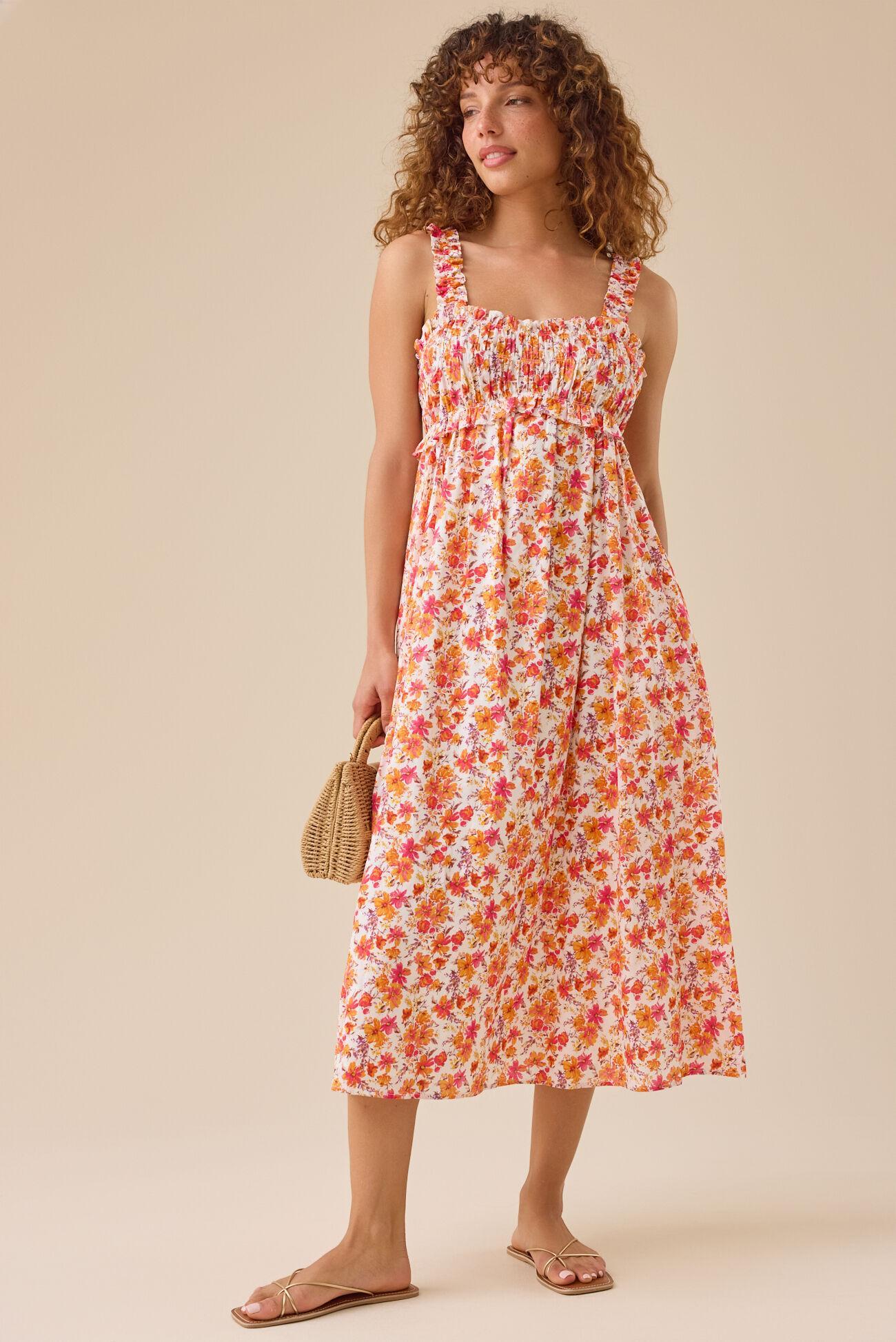 Kim Floral Maxi Dress Product Image