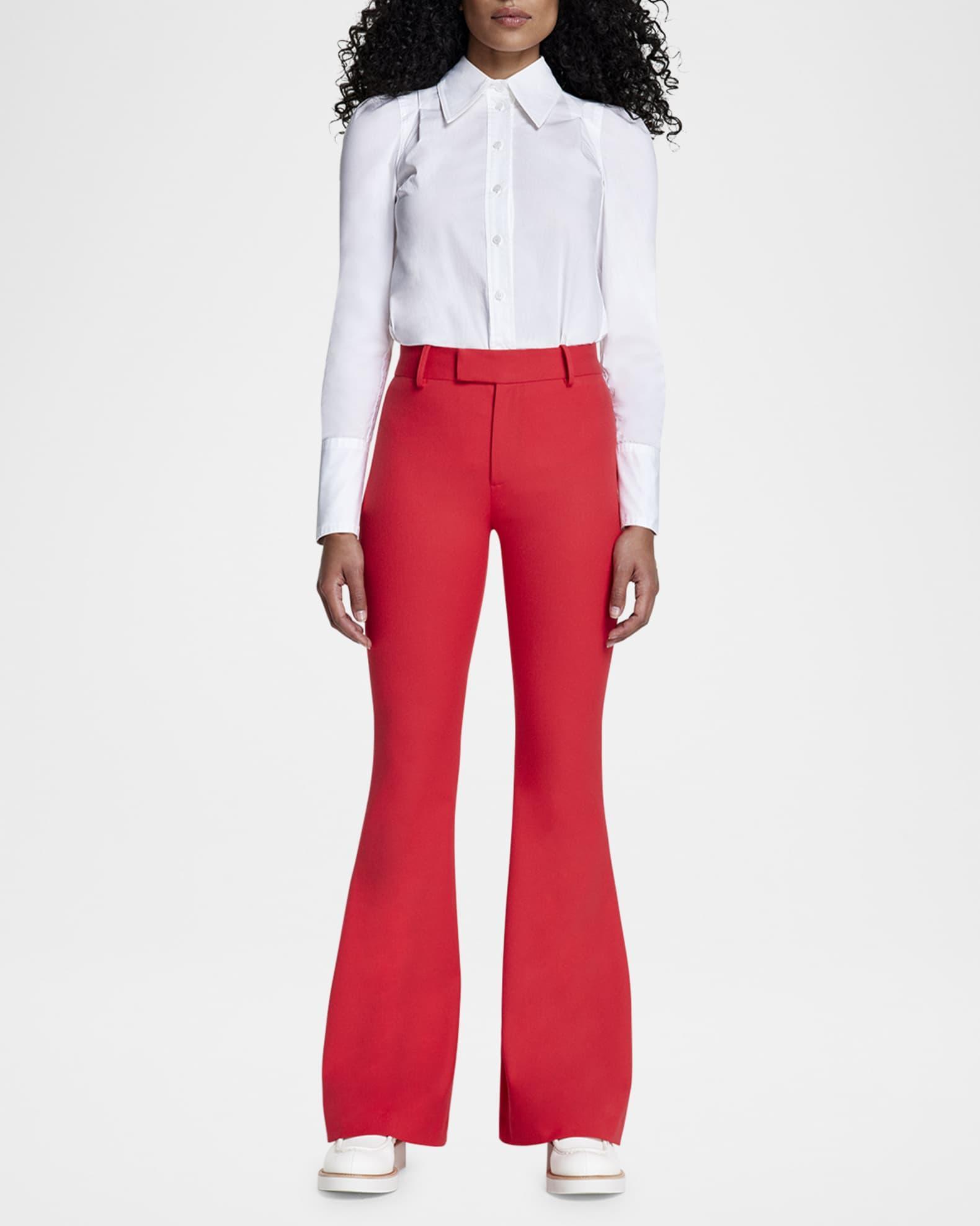 Stretch Bootcut Pants Product Image