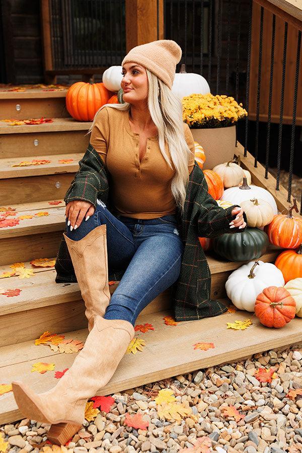 Hand In Hand Through It All Top In Camel Product Image