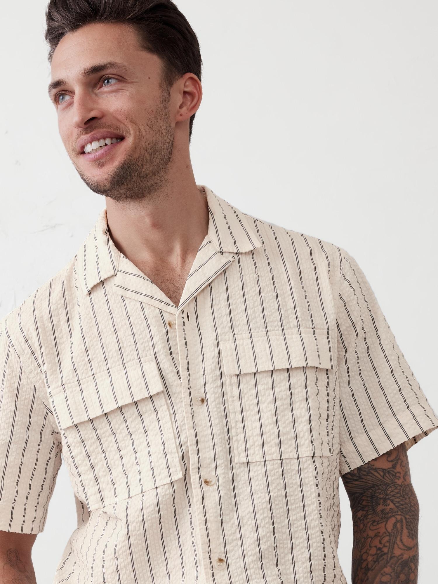 Seersucker Resort Shirt Product Image