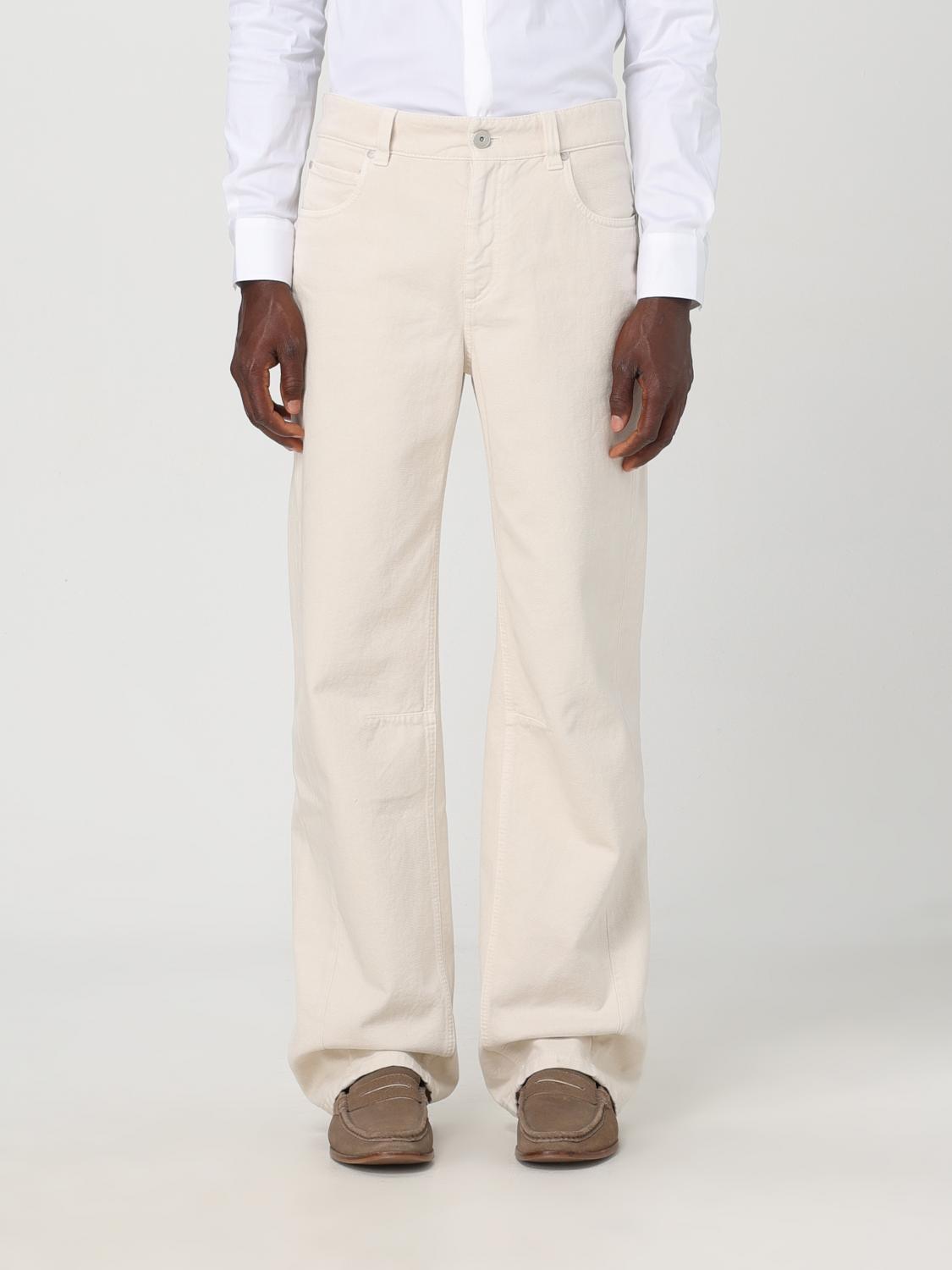 BRUNELLO CUCINELLI Jeans  Men Color White Product Image