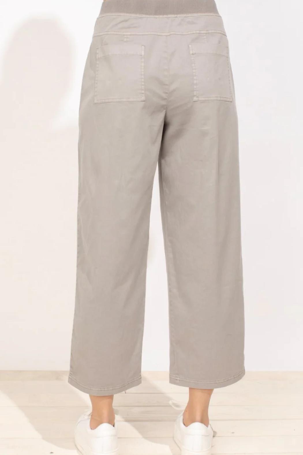 Salt Wash Cotton Beach Flood Pant Product Image