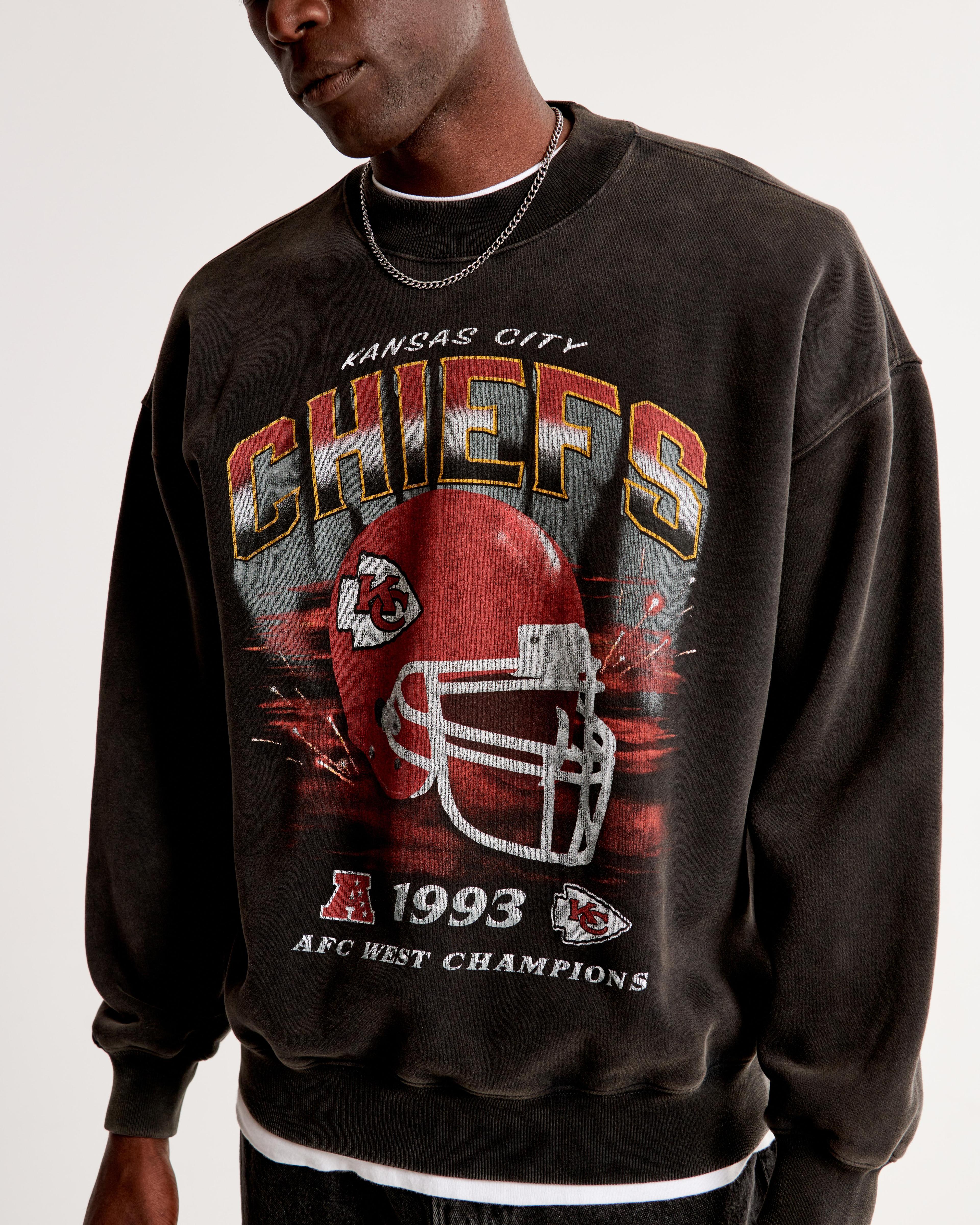 Denver Broncos Graphic Crew Sweatshirt Product Image